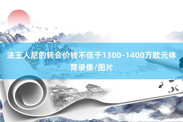 法王人尼的转会价钱不低于1300-1400万欧元体育录像/图片