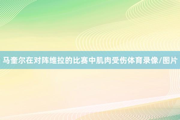 马奎尔在对阵维拉的比赛中肌肉受伤体育录像/图片