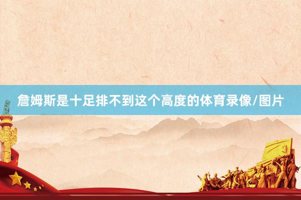 詹姆斯是十足排不到这个高度的体育录像/图片