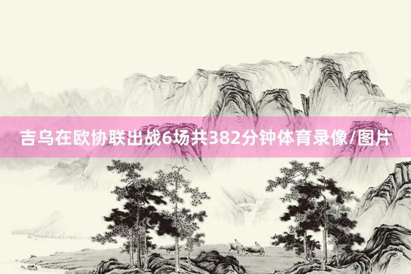 吉乌在欧协联出战6场共382分钟体育录像/图片