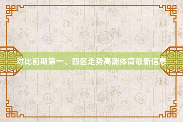 对比前期第一、四区走势高潮体育最新信息