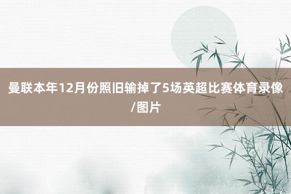 曼联本年12月份照旧输掉了5场英超比赛体育录像/图片