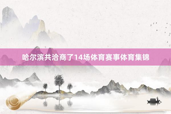 哈尔滨共洽商了14场体育赛事体育集锦