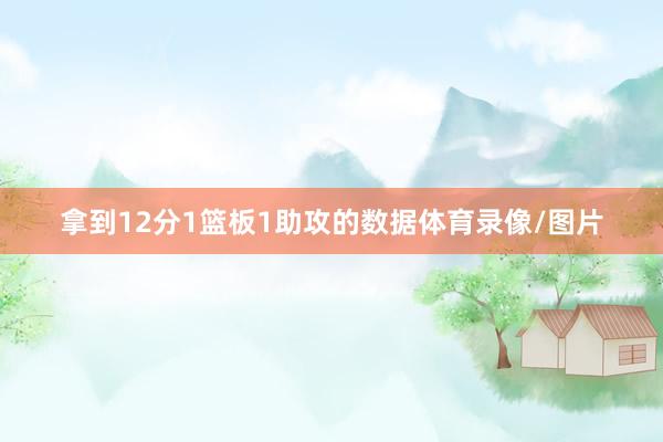 拿到12分1篮板1助攻的数据体育录像/图片