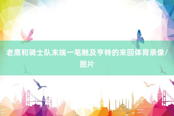 老鹰和骑士队末端一笔触及亨特的来回体育录像/图片