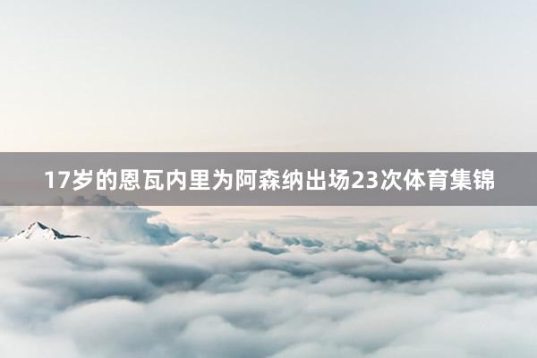 17岁的恩瓦内里为阿森纳出场23次体育集锦