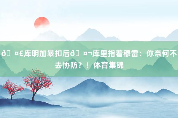 🤣库明加暴扣后🤬库里指着穆雷：你奈何不去协防？！体育集锦