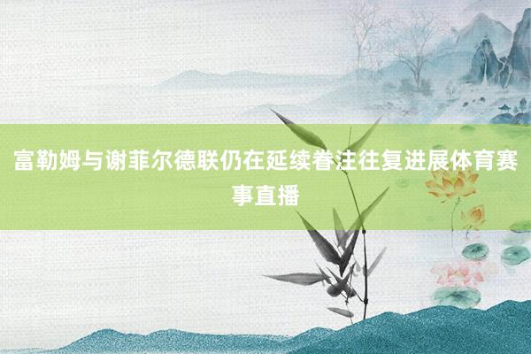 富勒姆与谢菲尔德联仍在延续眷注往复进展体育赛事直播