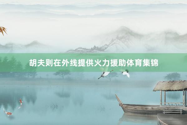 胡夫则在外线提供火力援助体育集锦