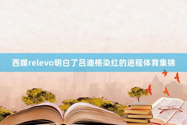 西媒relevo明白了吕迪格染红的进程体育集锦