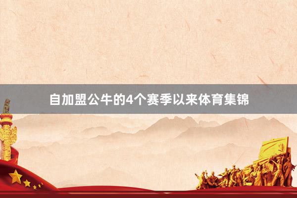 自加盟公牛的4个赛季以来体育集锦