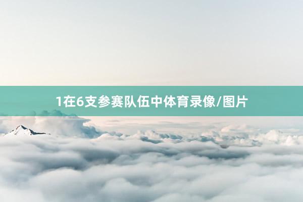 1在6支参赛队伍中体育录像/图片