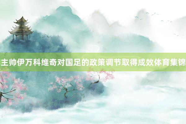 主帅伊万科维奇对国足的政策调节取得成效体育集锦
